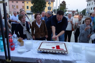 Festa decennale - la torta