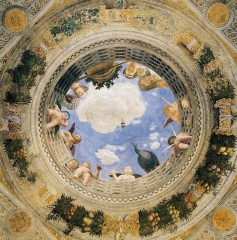 'Oculo con putti della Camera degli Sposi', Mantova, 1465-1474