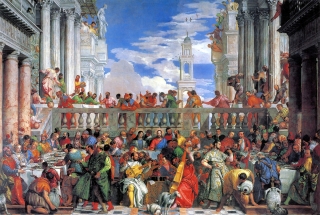 'Le nozze di Cana', 1562-1563